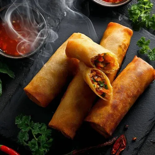 Spring Rolls cu Pui